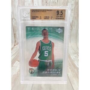 2005 UD TRILOGY #124 GERALD GREEN 784/999 Beckett 9.5